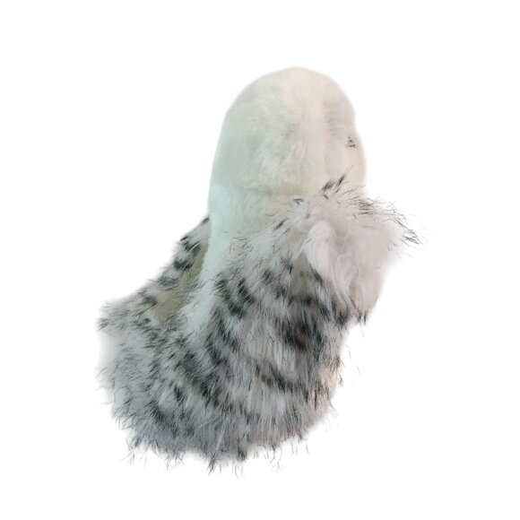 Douglas Wizard Snowy Owl Plush White 8" Stuffed Animal Toy - Picture 4 of 8